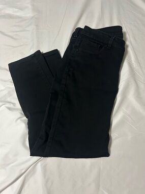 D Jeans Skinny Jeans Denim Stretch Dark Wash High Rise Womens Black Size 14